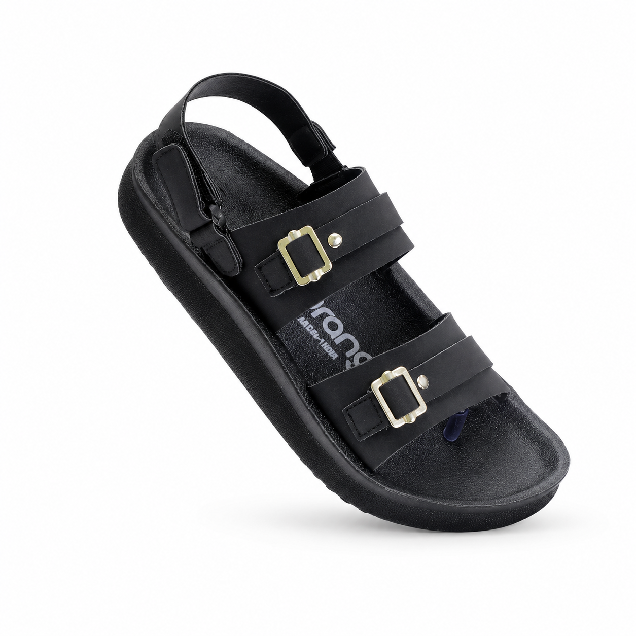 Black Sandal for Men OS 12005