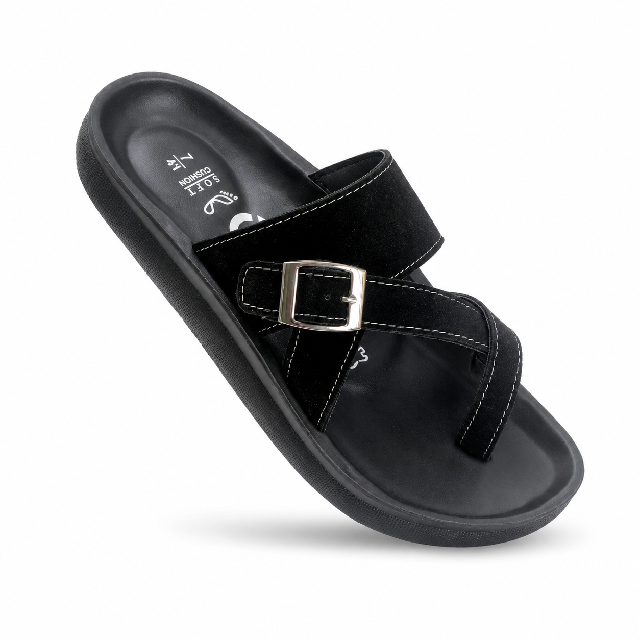 Black Sandal for Men OS 12003
