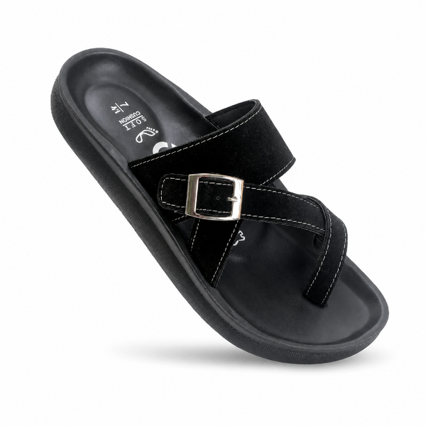Black Sandal for Men OS 12003