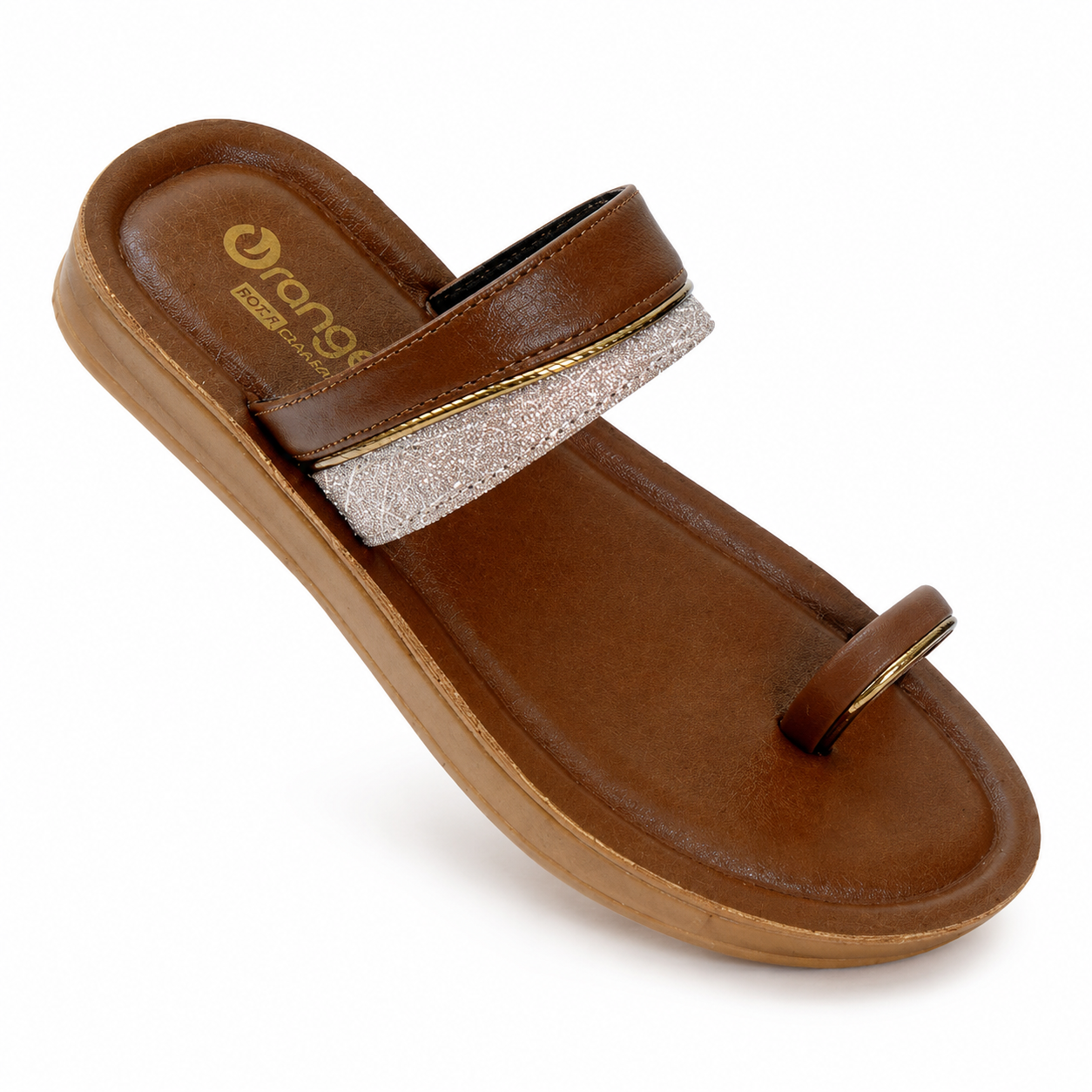 Tan Sandal for Women V 158